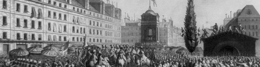The proclamation of the constitution